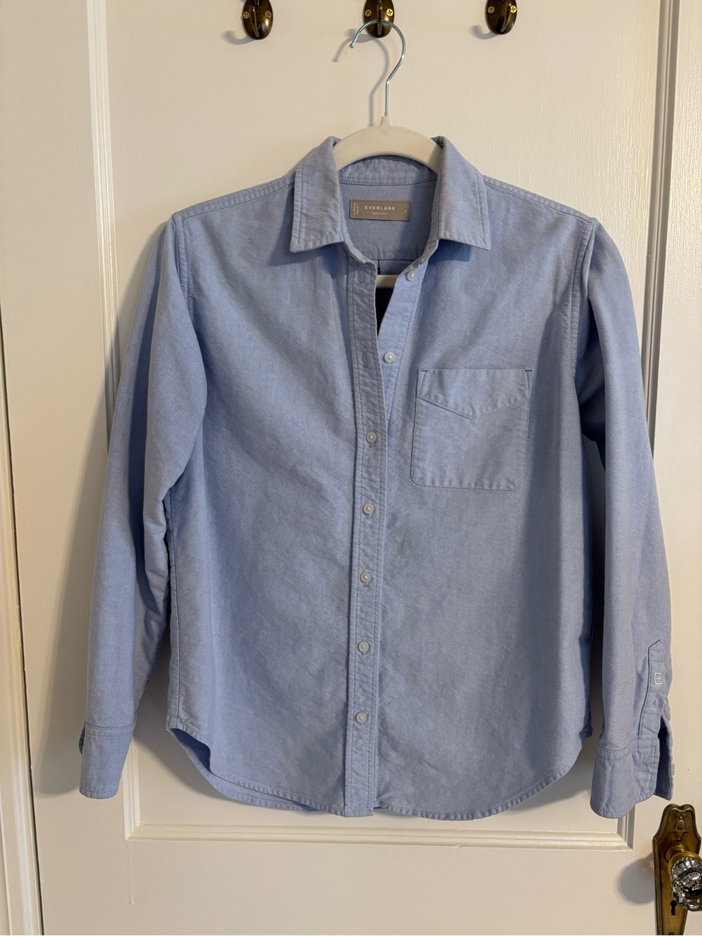 EVERLANE Light Blue Oxford Shirt